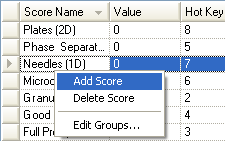 Adding a Score